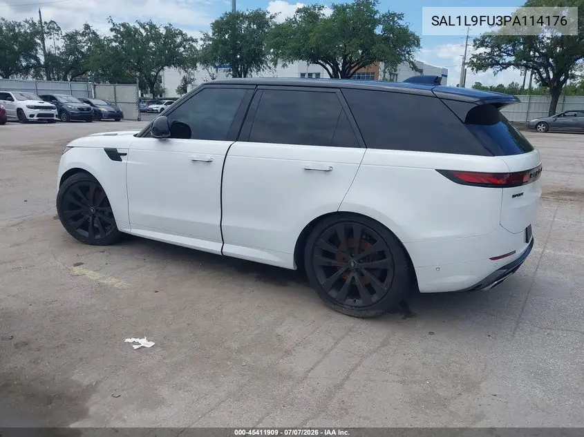 2023 Land Rover Range Rover Sport Se Dynamic VIN: SAL1L9FU3PA114176 Lot: 45411909