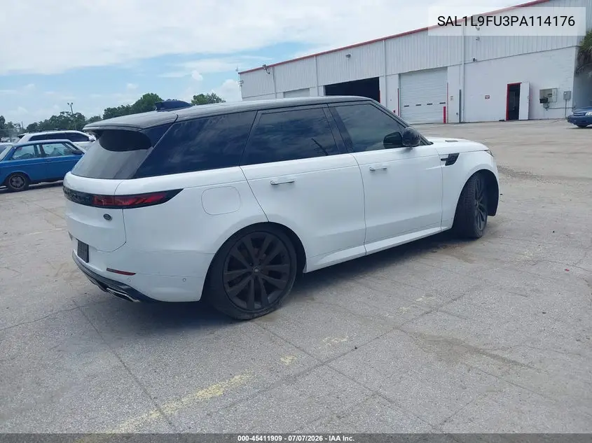 2023 Land Rover Range Rover Sport Se Dynamic VIN: SAL1L9FU3PA114176 Lot: 45411909