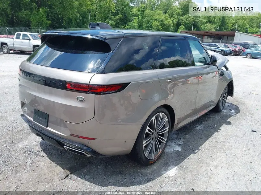 2023 Land Rover Range Rover Sport Se Dynamic VIN: SAL1L9FU5PA131643 Lot: 45450836