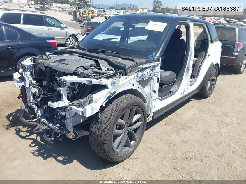 2024 Land Rover Range Rover Sport Se VIN: SAL1P9EU7RA185387 Lot: 45406648