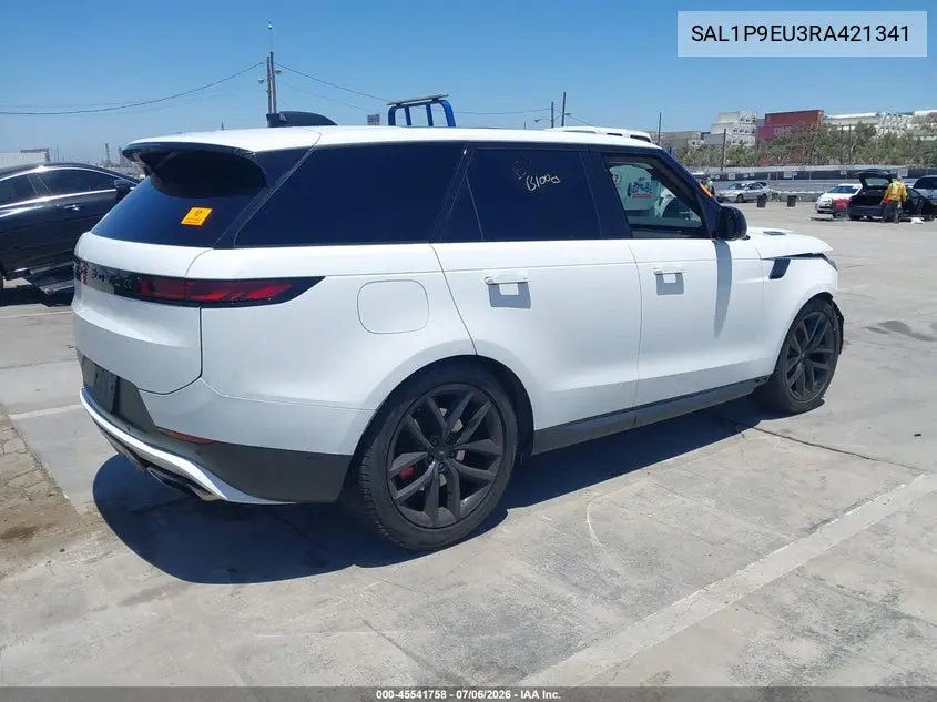 2024 Land Rover Range Rover Sport Se VIN: SAL1P9EU3RA421341 Lot: 45541758
