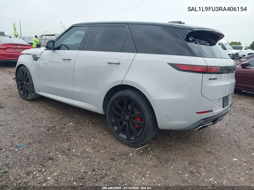 2024 Land Rover Range Rover Sport Dynamic Se VIN: SAL1L9FU3RA406154 Lot: 45622908