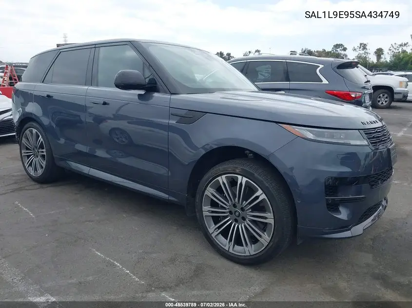2025 Land Rover Range Rover Sport P530 Dynamic Se VIN: SAL1L9E95SA434749 Lot: 45539789