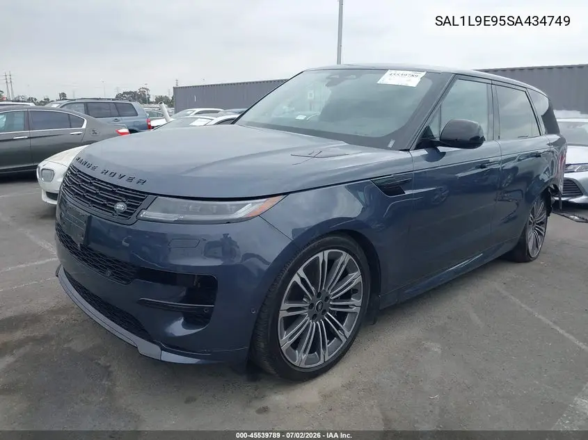 2025 Land Rover Range Rover Sport P530 Dynamic Se VIN: SAL1L9E95SA434749 Lot: 45539789