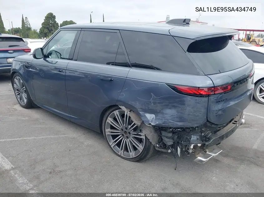 2025 Land Rover Range Rover Sport P530 Dynamic Se VIN: SAL1L9E95SA434749 Lot: 45539789