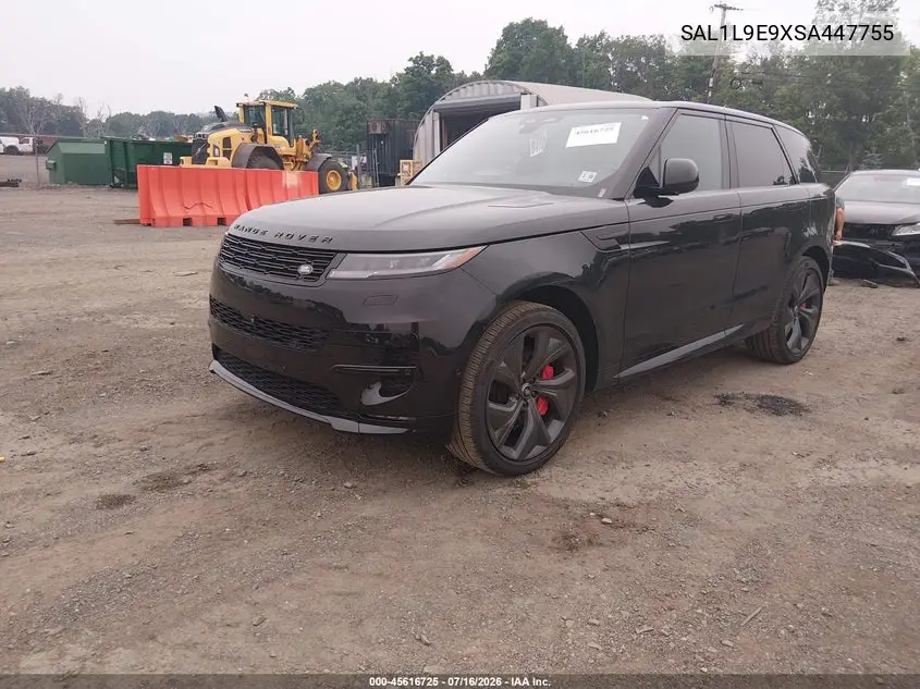 2025 Land Rover Range Rover Sport P530 Dynamic Se VIN: SAL1L9E9XSA447755 Lot: 45616725