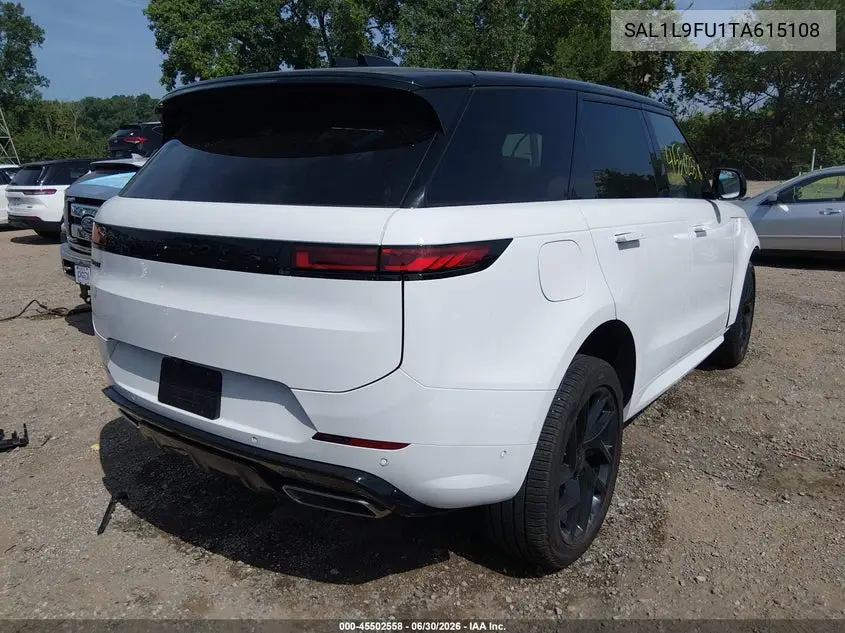 2026 Land Rover Range Rover Sport P400 Dynamic Se VIN: SAL1L9FU1TA615108 Lot: 45502558