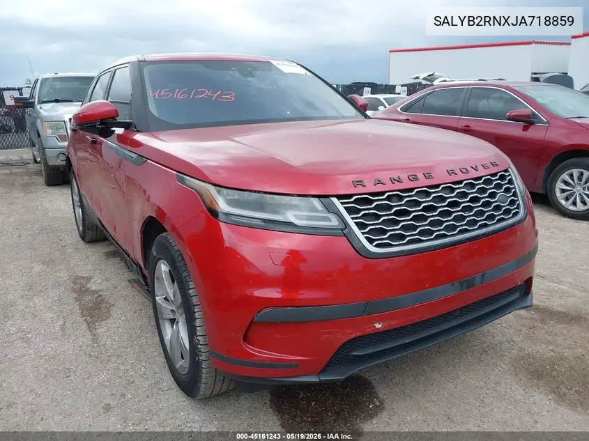 2018 Land Rover Range Rover Velar D180 S VIN: SALYB2RNXJA718859 Lot: 45161243
