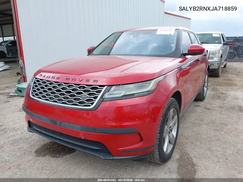 2018 Land Rover Range Rover Velar D180 S VIN: SALYB2RNXJA718859 Lot: 45161243