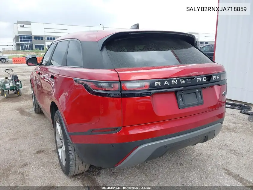2018 Land Rover Range Rover Velar D180 S VIN: SALYB2RNXJA718859 Lot: 45161243