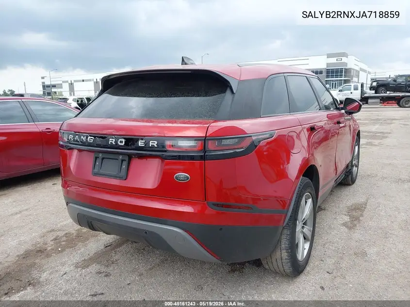 2018 Land Rover Range Rover Velar D180 S VIN: SALYB2RNXJA718859 Lot: 45161243