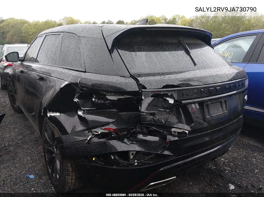 2018 Land Rover Range Rover Velar P380 Se R-Dynamic VIN: SALYL2RV9JA730790 Lot: 45233061