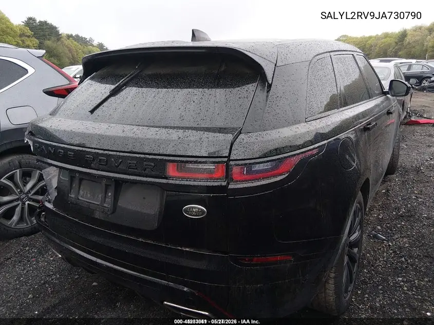 2018 Land Rover Range Rover Velar P380 Se R-Dynamic VIN: SALYL2RV9JA730790 Lot: 45233061