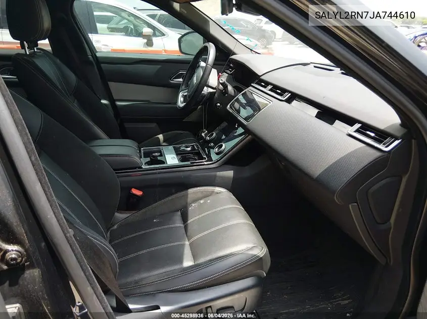 2018 Land Rover Range Rover Velar D180 Se R-Dynamic VIN: SALYL2RN7JA744610 Lot: 45298936