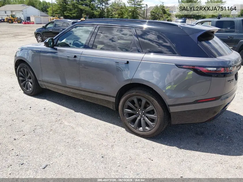 2018 Land Rover Range Rover Velar P250 Se R-Dynamic VIN: SALYL2RXXJA751164 Lot: 45373109