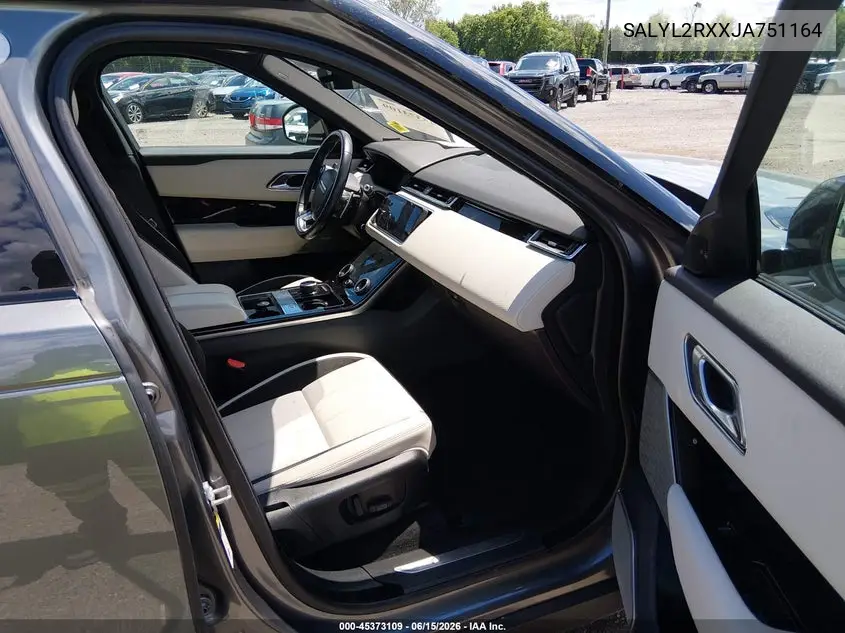 2018 Land Rover Range Rover Velar P250 Se R-Dynamic VIN: SALYL2RXXJA751164 Lot: 45373109