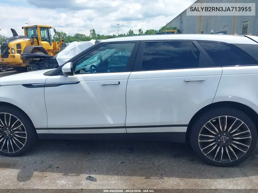 2018 Land Rover Range Rover Velar D180 S VIN: SALYB2RN3JA713955 Lot: 45425300