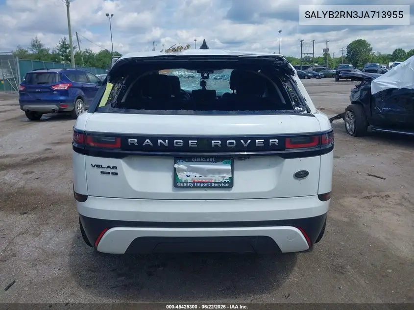 2018 Land Rover Range Rover Velar D180 S VIN: SALYB2RN3JA713955 Lot: 45425300
