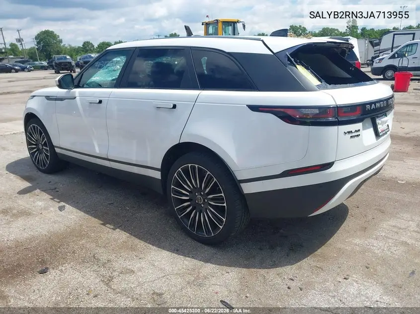 2018 Land Rover Range Rover Velar D180 S VIN: SALYB2RN3JA713955 Lot: 45425300