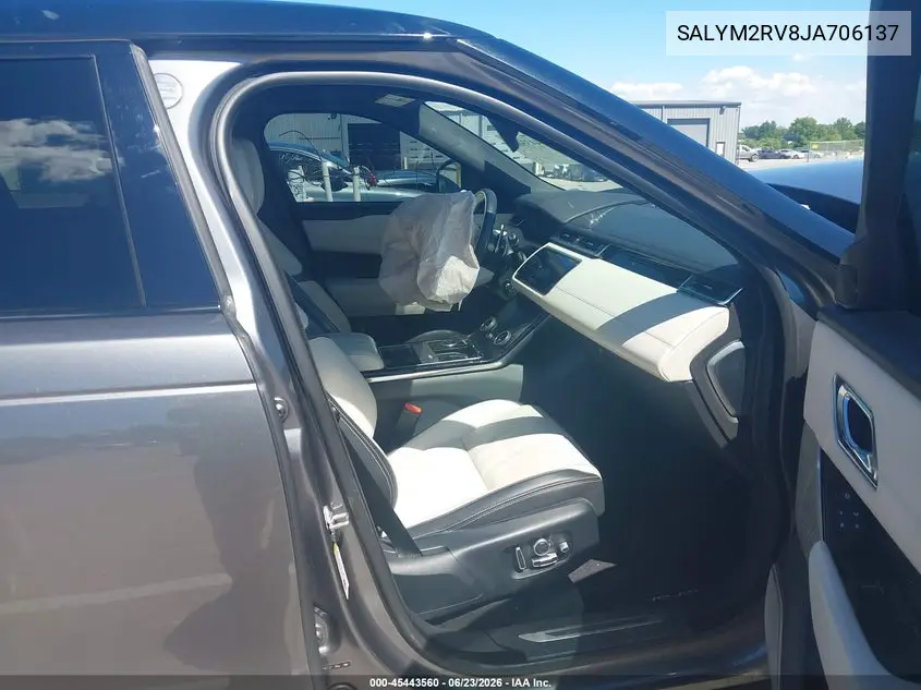 2018 Land Rover Range Rover Velar P380 First Edition/P380 Hse R-Dynamic VIN: SALYM2RV8JA706137 Lot: 45443560
