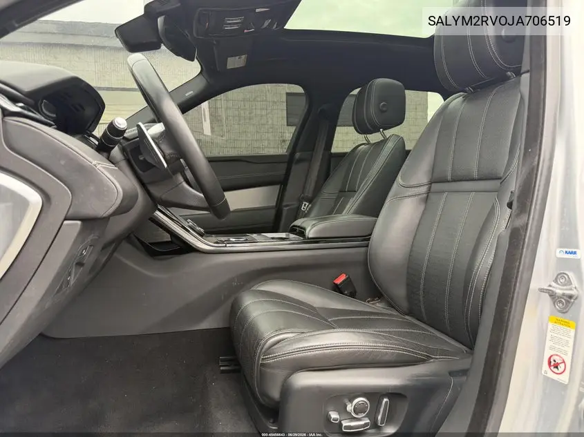 2018 Land Rover Range Rover Velar R-Dynamic Hse VIN: SALYM2RV0JA706519 Lot: 45456643