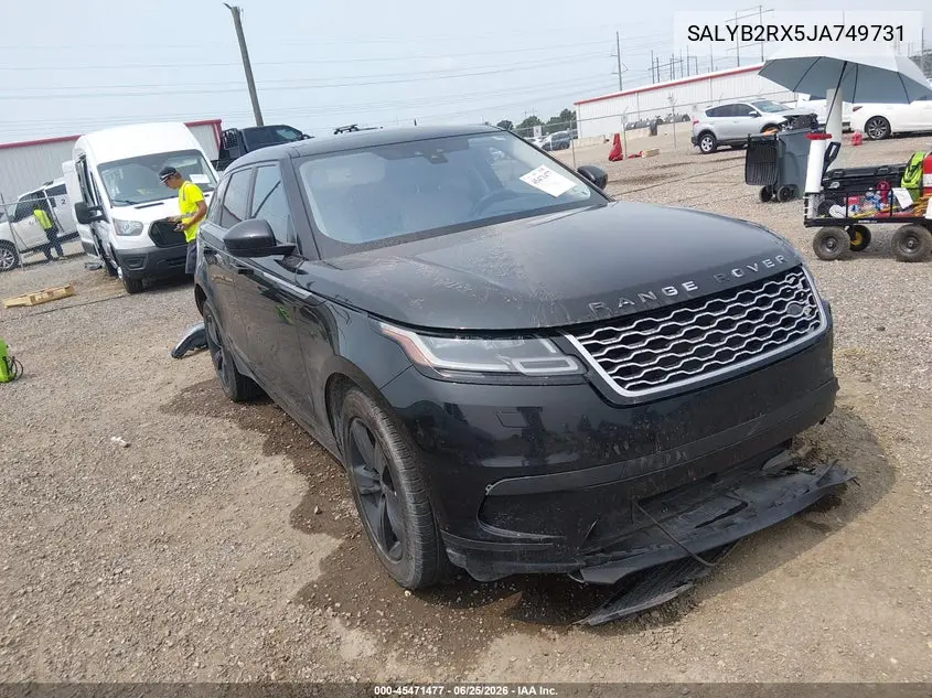 2018 Land Rover Range Rover Velar P250 S VIN: SALYB2RX5JA749731 Lot: 45471477