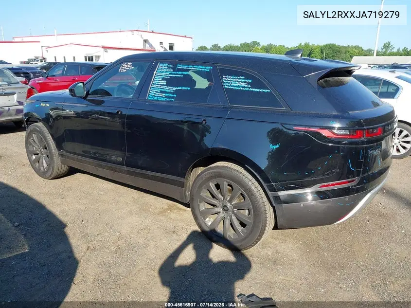 2018 Land Rover Range Rover Velar P250 Se R-Dynamic VIN: SALYL2RXXJA719279 Lot: 45616907