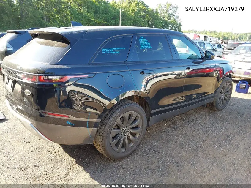 2018 Land Rover Range Rover Velar P250 Se R-Dynamic VIN: SALYL2RXXJA719279 Lot: 45616907