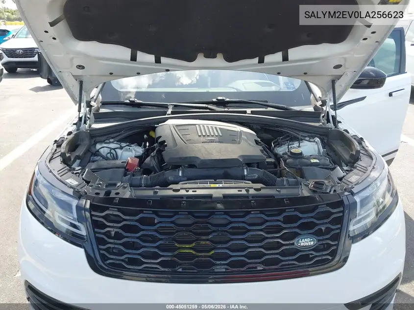 2020 Land Rover Range Rover Velar P380 R-Dynamic Hse VIN: SALYM2EV0LA256623 Lot: 45051259