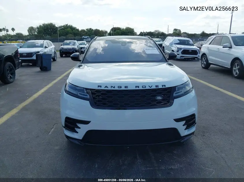 2020 Land Rover Range Rover Velar P380 R-Dynamic Hse VIN: SALYM2EV0LA256623 Lot: 45051259