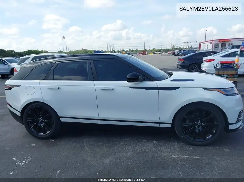 2020 Land Rover Range Rover Velar P380 R-Dynamic Hse VIN: SALYM2EV0LA256623 Lot: 45051259