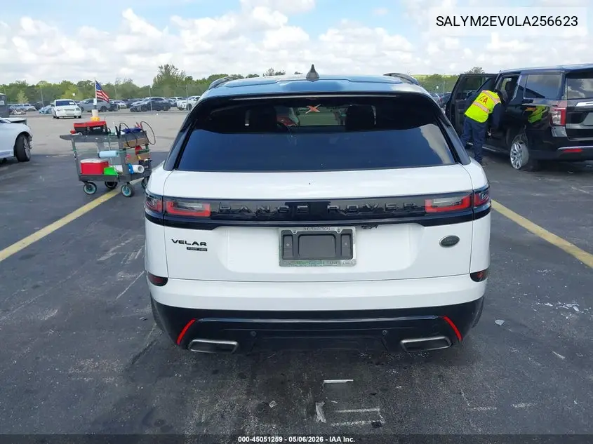 2020 Land Rover Range Rover Velar P380 R-Dynamic Hse VIN: SALYM2EV0LA256623 Lot: 45051259