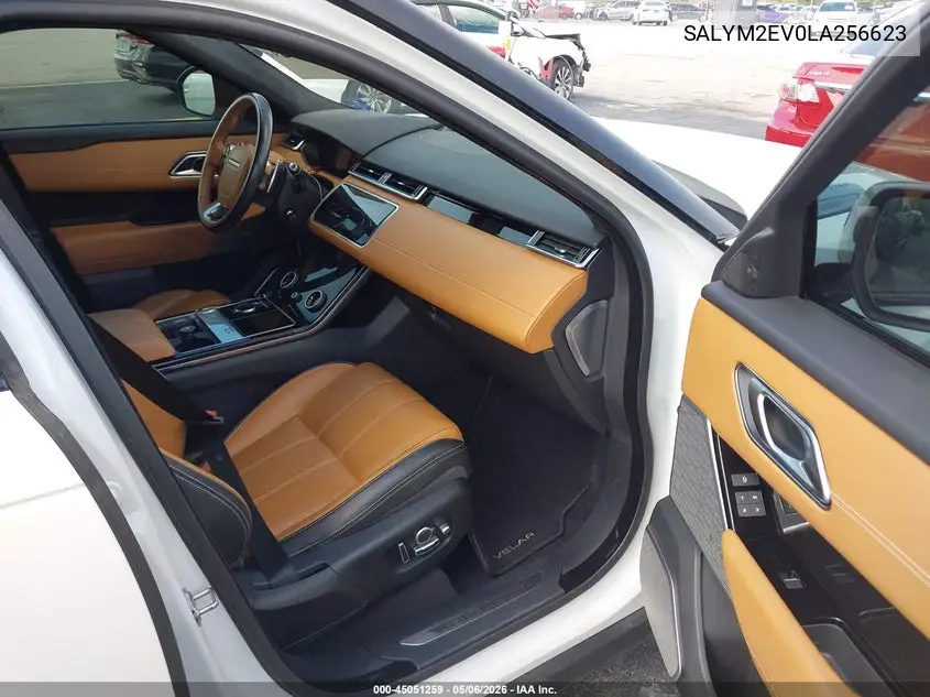 2020 Land Rover Range Rover Velar P380 R-Dynamic Hse VIN: SALYM2EV0LA256623 Lot: 45051259