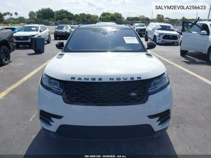 2020 Land Rover Range Rover Velar P380 R-Dynamic Hse VIN: SALYM2EV0LA256623 Lot: 45051259