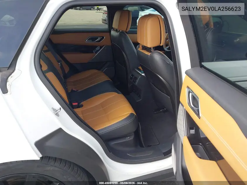 2020 Land Rover Range Rover Velar P380 R-Dynamic Hse VIN: SALYM2EV0LA256623 Lot: 45051259
