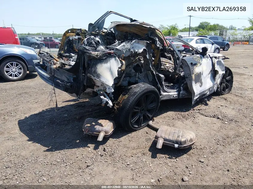 2020 Land Rover Range Rover Velar P250 S VIN: SALYB2EX7LA269358 Lot: 45132948