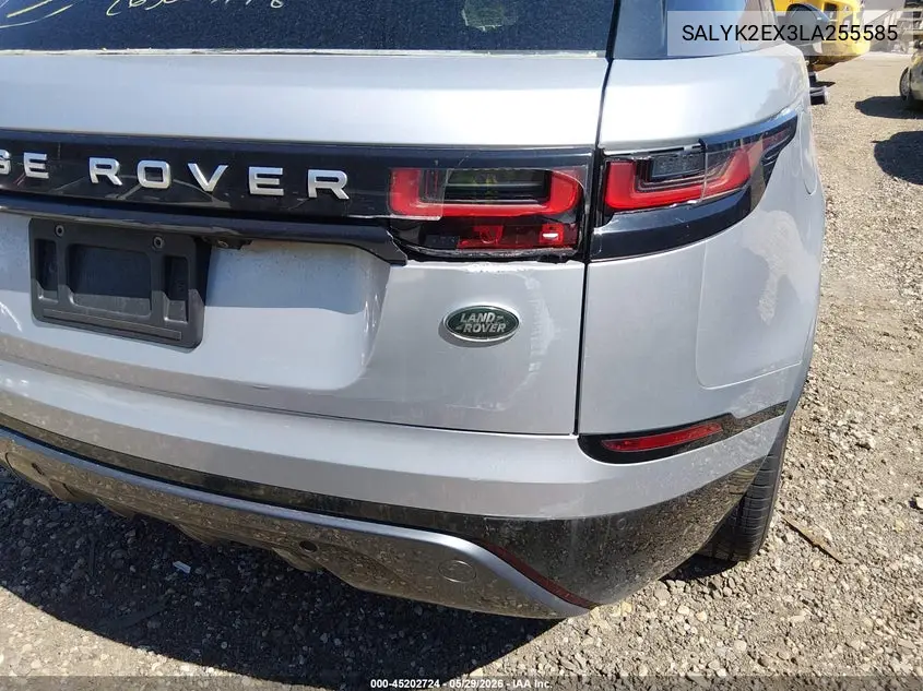 2020 Land Rover Range Rover Velar P250 R-Dynamic S VIN: SALYK2EX3LA255585 Lot: 45202724
