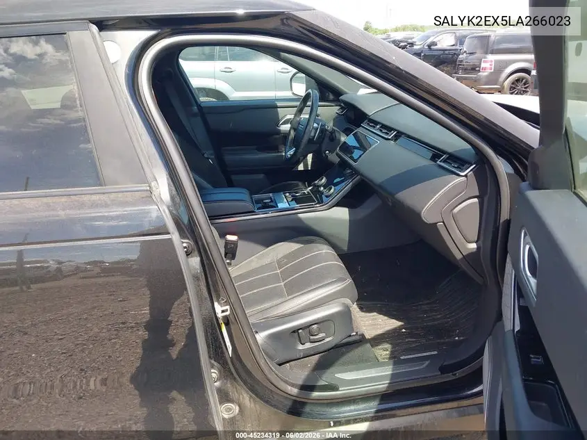2020 Land Rover Range Rover Velar P250 R-Dynamic S VIN: SALYK2EX5LA266023 Lot: 45234319