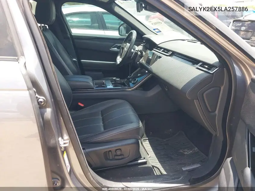 2020 Land Rover Range Rover Velar P250 R-Dynamic S VIN: SALYK2EX5LA257886 Lot: 45559829