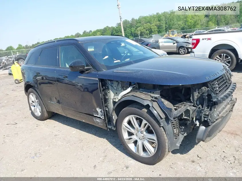 2021 Land Rover Range Rover Velar P250 R-Dynamic S VIN: SALYT2EX4MA308762 Lot: 44907012