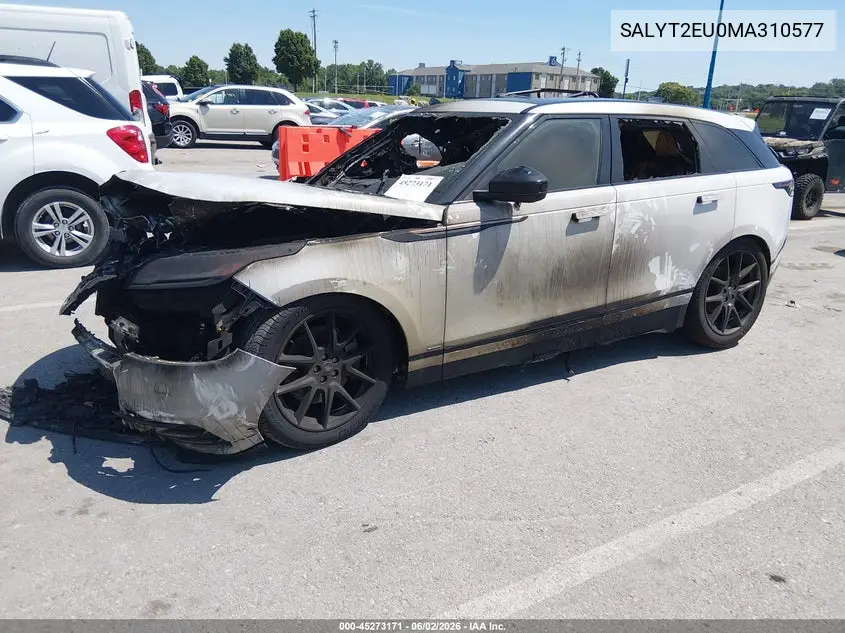 2021 Land Rover Range Rover Velar P340 R-Dynamic S VIN: SALYT2EU0MA310577 Lot: 45273171