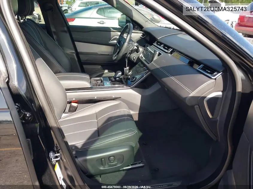2021 Land Rover Range Rover Velar P340 R-Dynamic S VIN: SALYT2EU0MA325743 Lot: 45479383