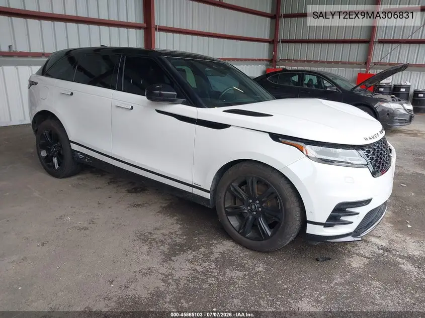 2021 Land Rover Range Rover Velar P250 R-Dynamic S VIN: SALYT2EX9MA306831 Lot: 45565103