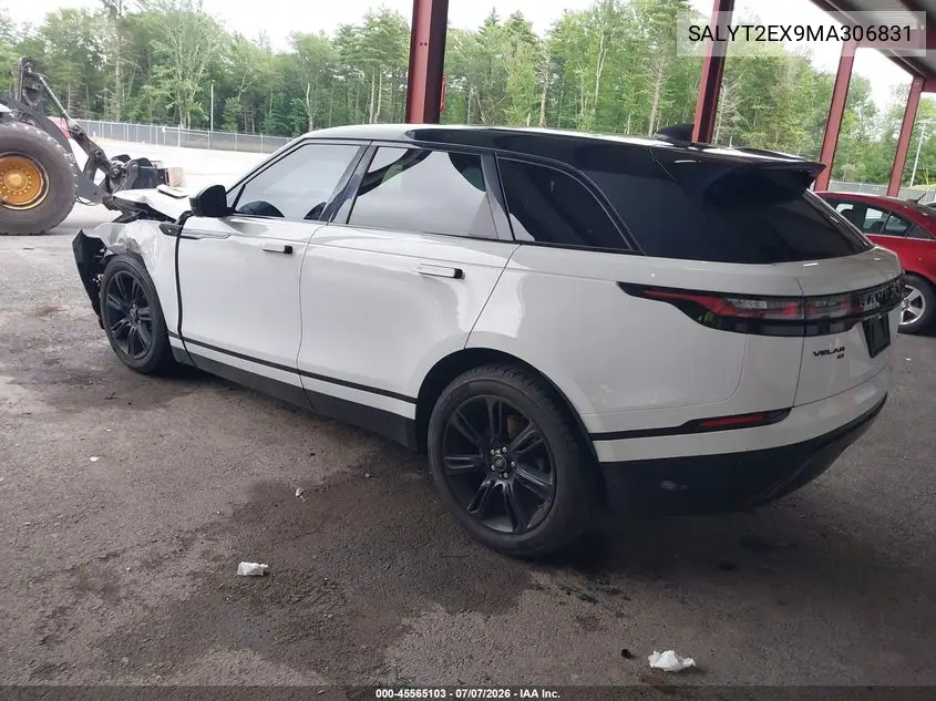 2021 Land Rover Range Rover Velar P250 R-Dynamic S VIN: SALYT2EX9MA306831 Lot: 45565103