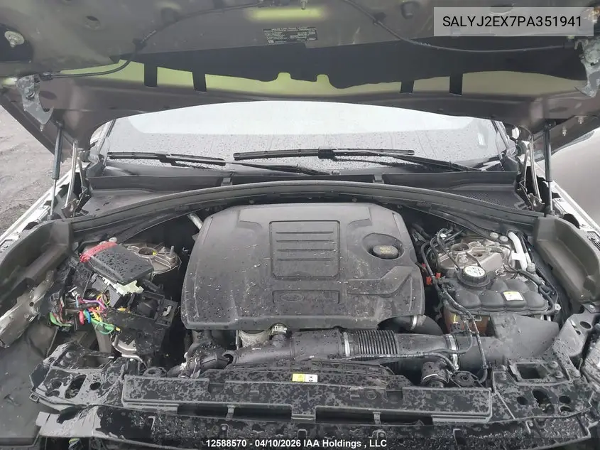 2023 Land Rover Range Rover Velar P250 S VIN: SALYJ2EX7PA351941 Lot: 12588570