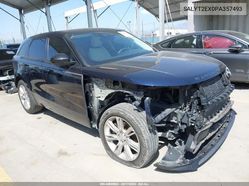 2023 Land Rover Range Rover Velar P250 R-Dynamic S VIN: SALYT2EX0PA357493 Lot: 44908663