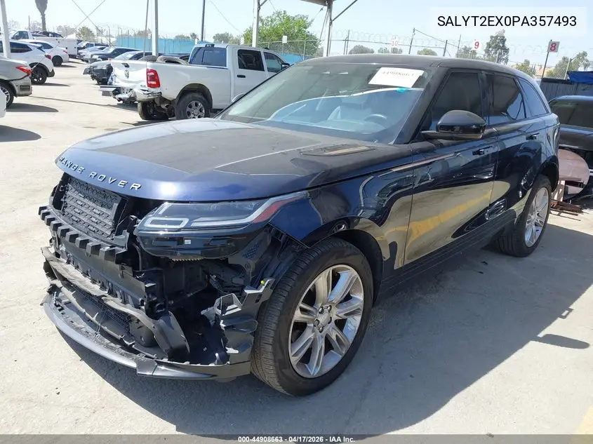 2023 Land Rover Range Rover Velar P250 R-Dynamic S VIN: SALYT2EX0PA357493 Lot: 44908663