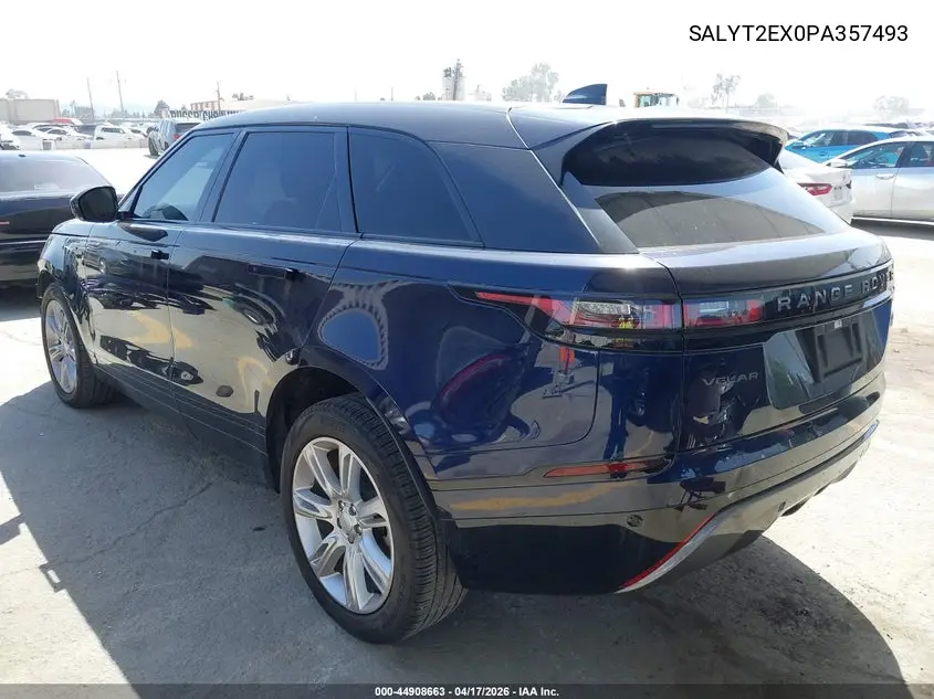 2023 Land Rover Range Rover Velar P250 R-Dynamic S VIN: SALYT2EX0PA357493 Lot: 44908663