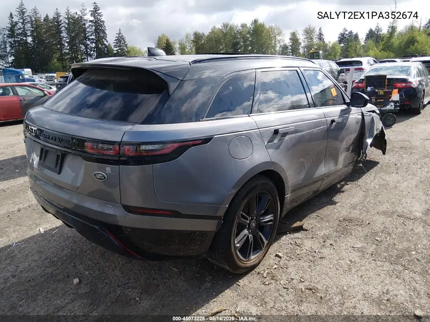 2023 Land Rover Range Rover Velar P250 R-Dynamic S VIN: SALYT2EX1PA352674 Lot: 45073228