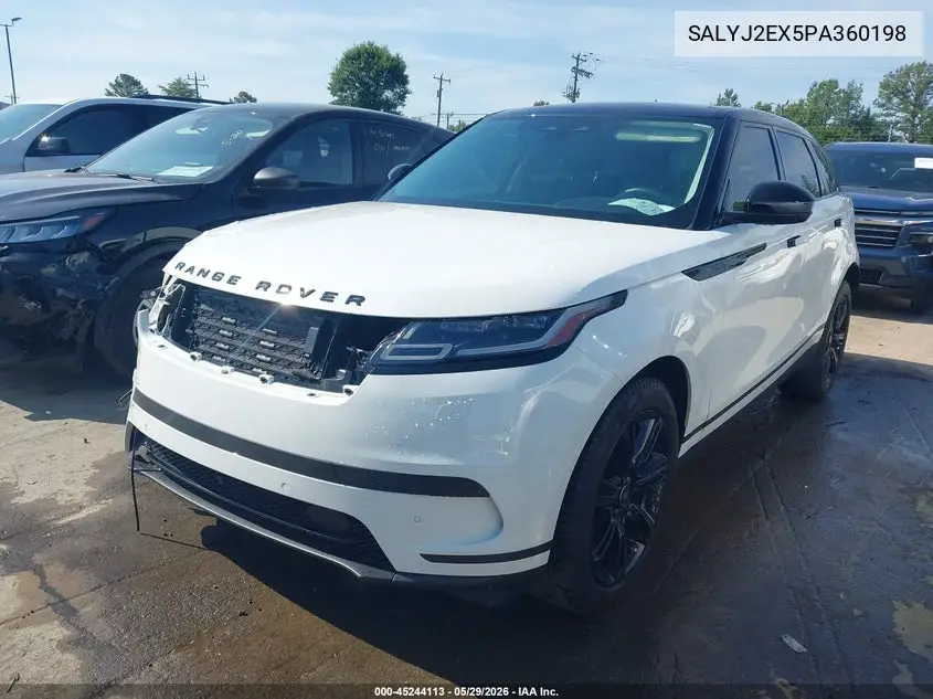 2023 Land Rover Range Rover Velar P250 S VIN: SALYJ2EX5PA360198 Lot: 45244113